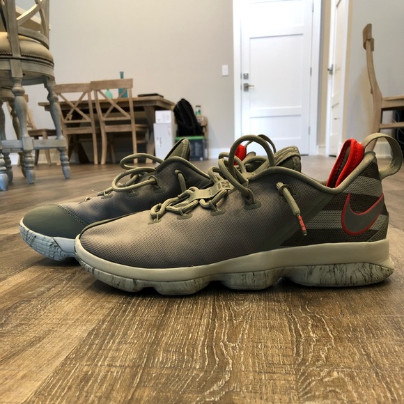 lebron 14 low olive
